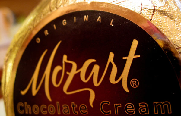 Garrafa de Mozart Gold