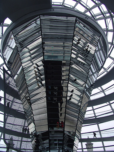 beautiful reichstag dome